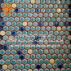 Gạch mosaic gốm cho spa